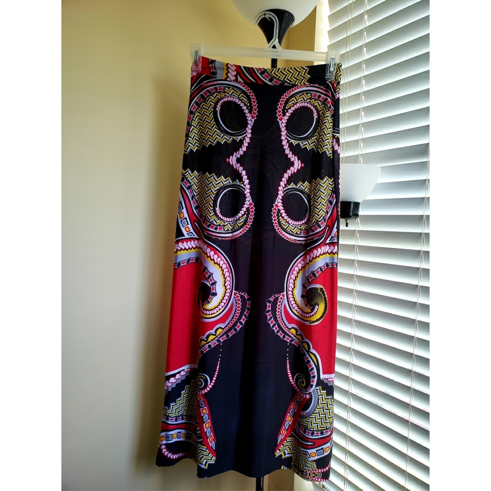 Long skirt.